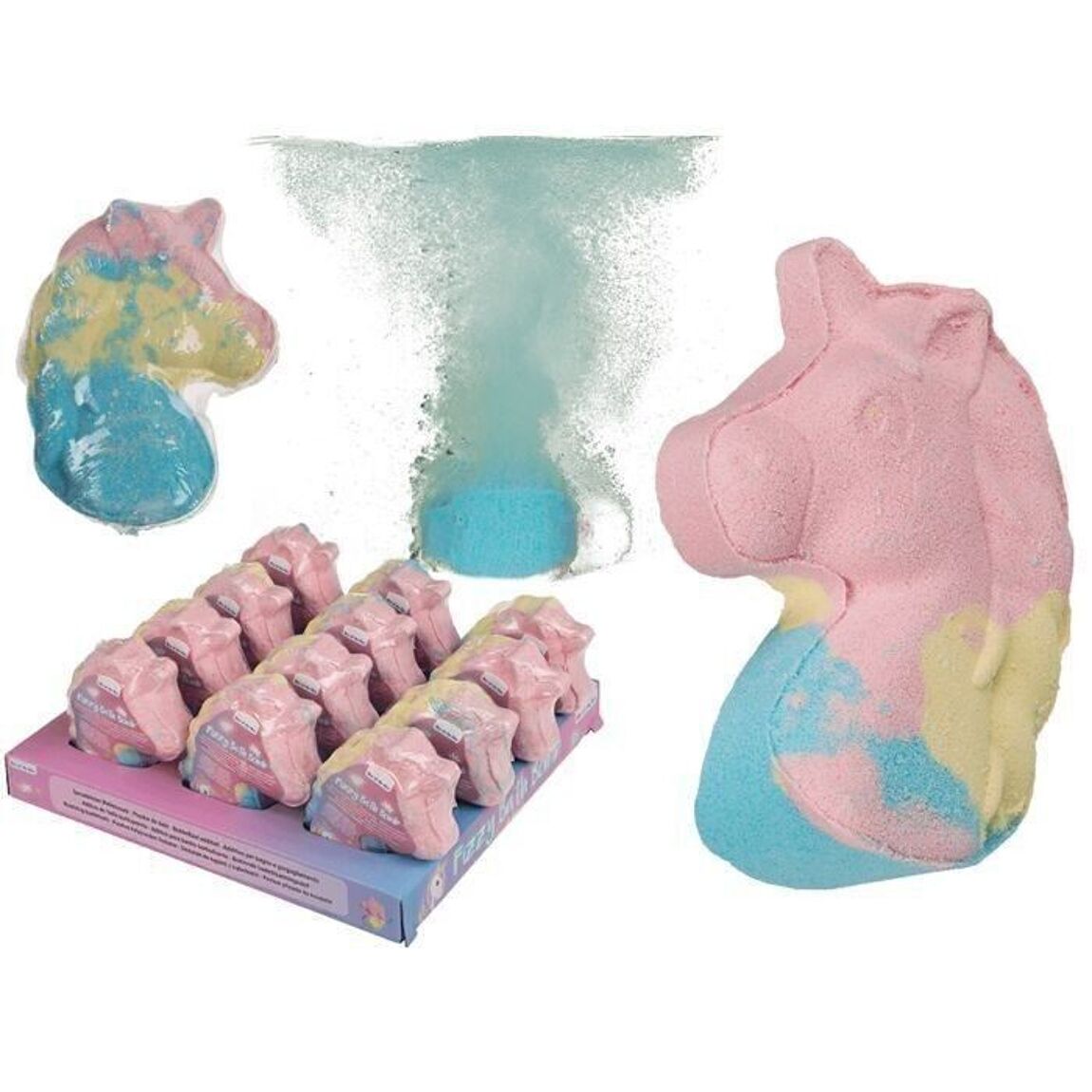 Einhorn-Badekugel - perfekt als kleine Geschenkidee