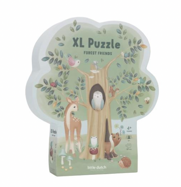 XL Bodenpuzzle "Forest Friends" von Little Dutch für Kinder ab 4 Jahren