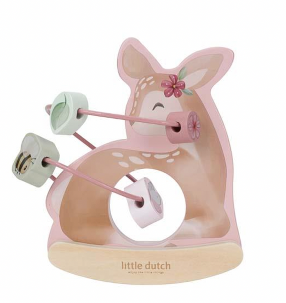 Schaukeltier "Hirsch" - Motorikschleife aus der Fairy Garden Kollektion von Little Dutch