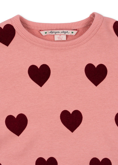 Lou Pullover "Coeur" mit Herz-Motiv von Konges Slojd