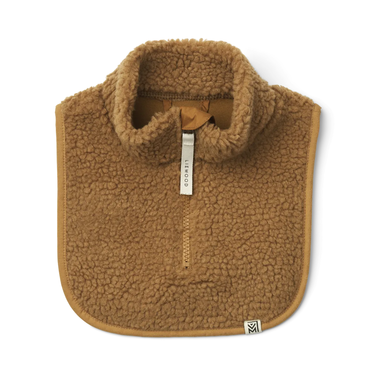 Kuscheliger Nackenwärmer "Vilo Pile Neckwarmer" von Liewood, Golden Caramel für 6-10 Jahre