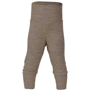 Lange Babyhose "Walnuss" aus Wolle/Seide, verschiedene Größen