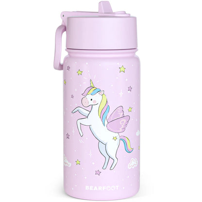 Thermo-Trinkflasche mit Einhorn-Motiv für Kinder