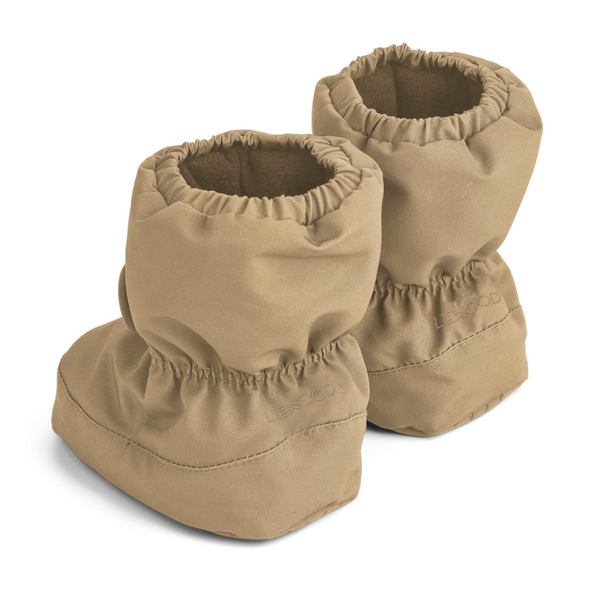 Wetterfeste Babyschuhe für Kinder von 0-3 Monaten, beige