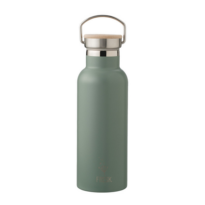 Unifarbende Thermosflasche in mint, 500ml