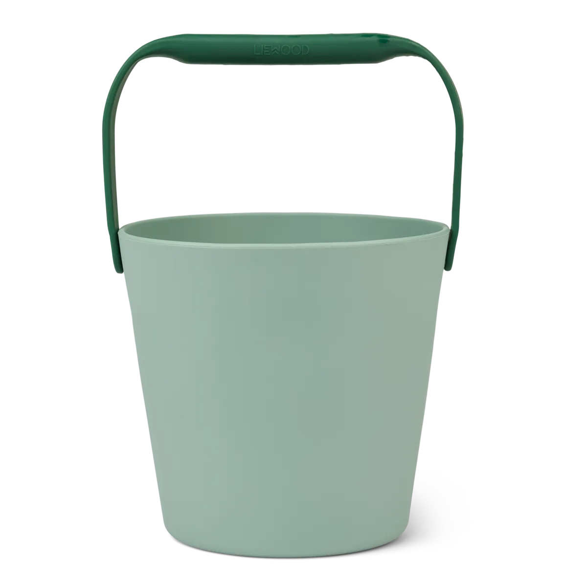 Leichter Silikoneimer "Moira Bucket" von Liewood, mintgrün