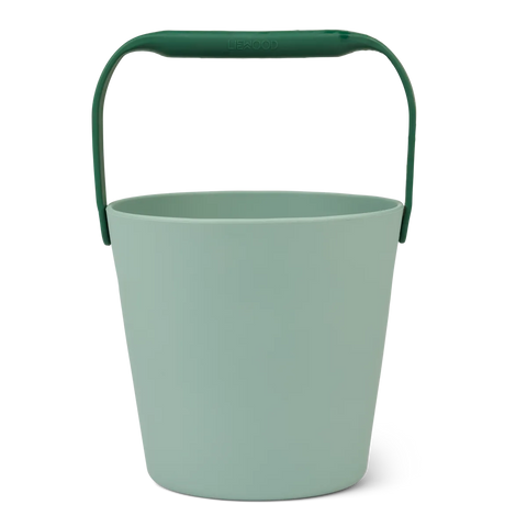 Leichter Silikoneimer "Moira Bucket" von Liewood, mintgrün